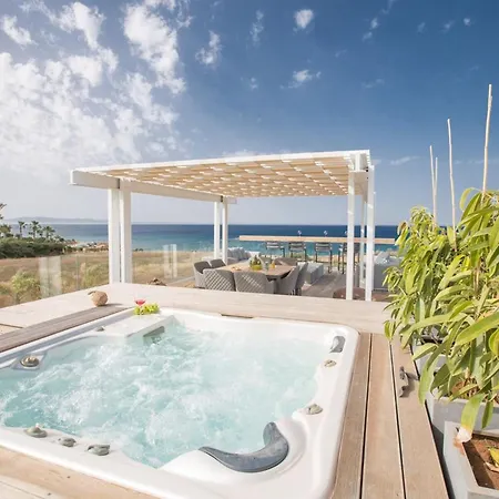 Villa Papadopo - Luxury 3 Bedroom With Private Pool, Hot Tub And Sea Views *